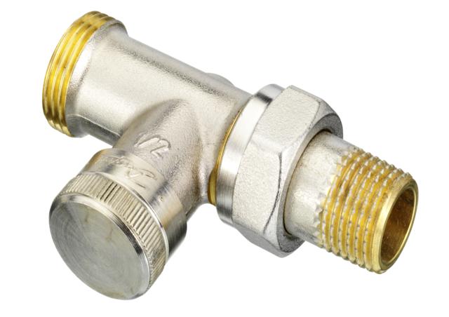 003L0364 Запорно-присоединительный клапан Danfoss RLV Ду=15 прямой наружняя резьба