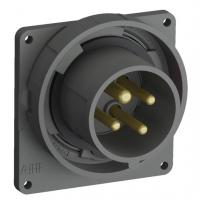 ABB 2CMA101268R1000 Вилка с прямым фланцем Easy&Safe 416EBU1W,16A,3P+N+E,IP67,1ч