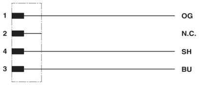 Phoenix contact 1419100 SAC-3P-M12MR/15,0-961 VA Системный кабель шины