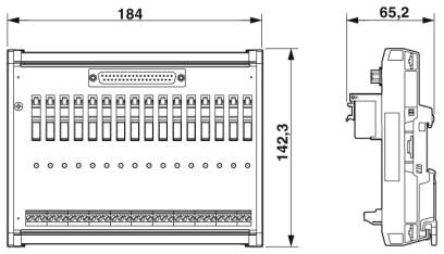 Phoenix contact 2906913 UM-D37M/16R-120AC/DI/C3/R C Активный модуль