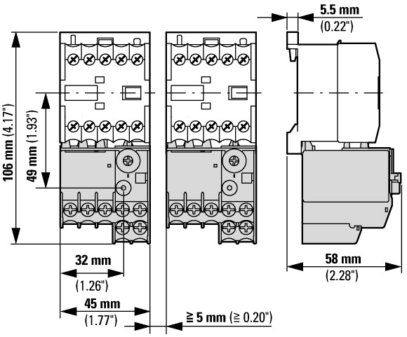 14565 ZE-6 Реле перегрузки MOELLER / EATON (арт.014565)