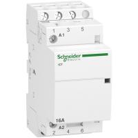 Schneider Electric A9C22813 МОДУЛЬНЫЙ КОНТАКТОР iCT16A 3НО 220/240В АС 50ГЦ