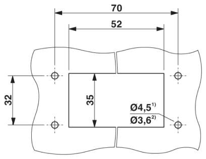Phoenix contact 1460363 HC-B  6-TMB-100/O1STM25G-EEE Корпус