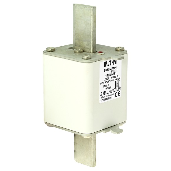 170M5881 Быстрый предохранитель 200A 690V DIN 2 GR