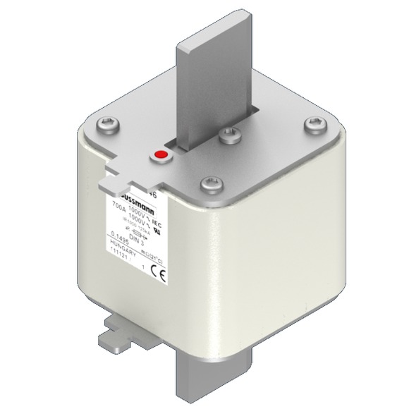 170M8646 Быстрый предохранитель 700A 1000V DIN 3 AR UR
