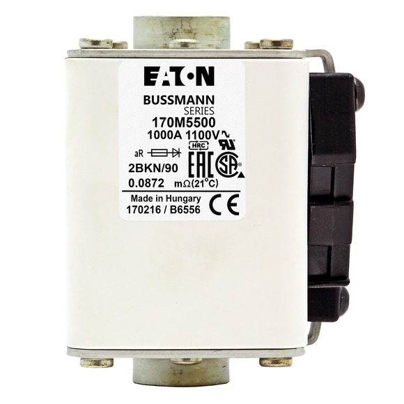 170M5500 Быстрый предохранитель 1000A 1100V 2BKN/90 AR