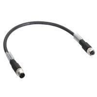 Schneider Electric TCSXCN1M1F5E Шина ТМ7, прямой M12-B 4pin, Male-Female, 5м