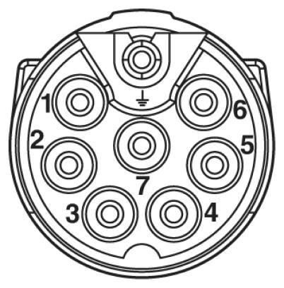 Phoenix contact 1619313 K-7E - OE/2,0-D01/M17 F8 Кабельный штекер, пластиковая заливка
