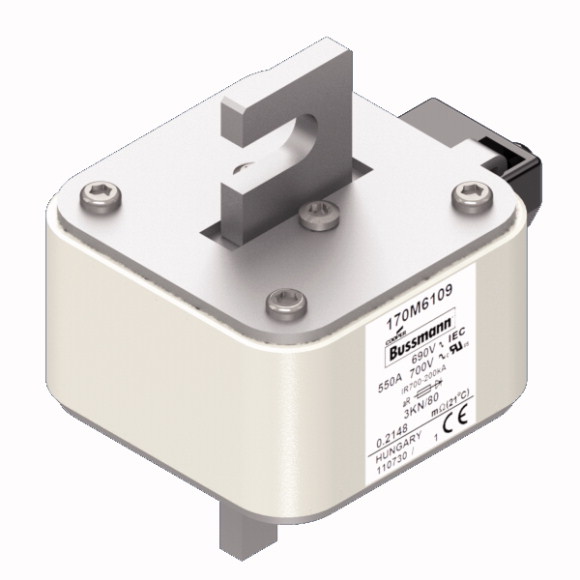170M6109 Быстрый предохранитель 550A 690V 3KN/80 AR UC
