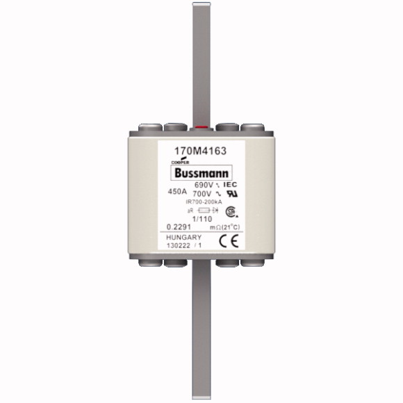170M4163 Быстрый предохранитель 450A 690V 1/110 AR UC