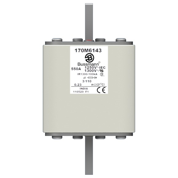 170M6871 Быстрый предохранитель 2200A 550V 3SPKN/55 AR