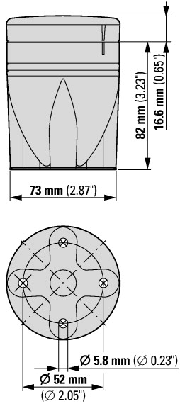 171447 Базовый модуль;внутренние крепежные отверстия (SL7-CB-IMH)