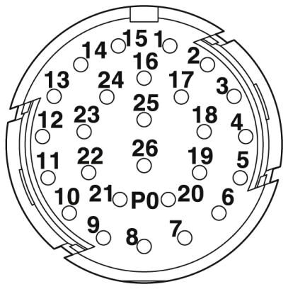 Phoenix contact 1590285 HC-26P1N1280DU Кабельный соединитель