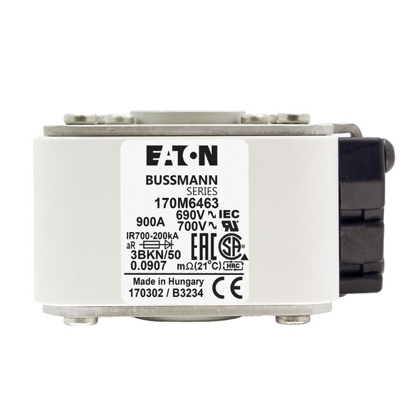 170M6463 Быстрый предохранитель 900A 690V 3BKN/50 AR UC