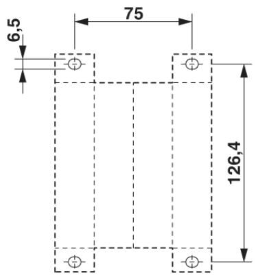 Phoenix contact 3260127 PTPOWER 95-3L/FE-F Клемма для высокого тока