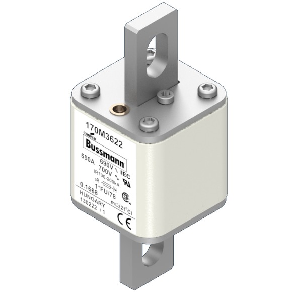 170M3622 Быстрый предохранитель 550A 690V 1*FU/78 AR UC