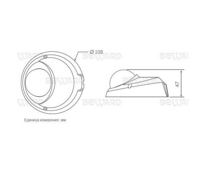 Beward BD4640DS (4.2 мм)