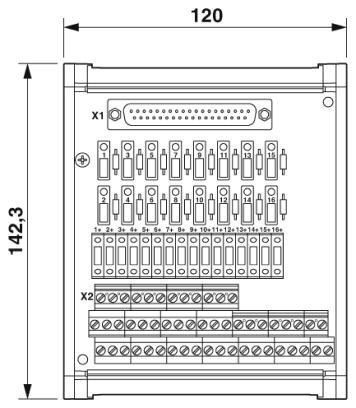 Phoenix contact 2906183 UM-D37M/DS/FU/LED/AID4/C3/L C Интерфейсный модуль