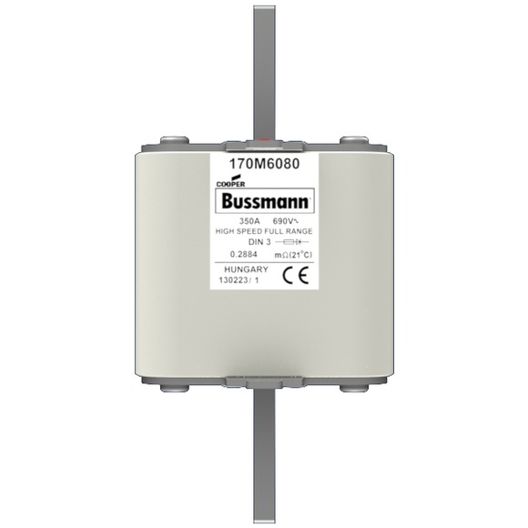170M6080 Быстрый предохранитель 350A 690V DIN 3 GR