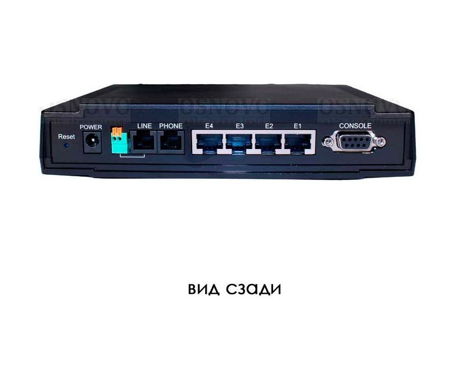 OSNOVO RA-IP4 удлинитель Ethernet на 4 порта