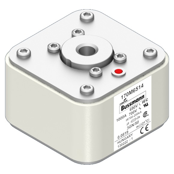 170M6514 Быстрый предохранитель 1000A 690V 3GN/50 AR UC
