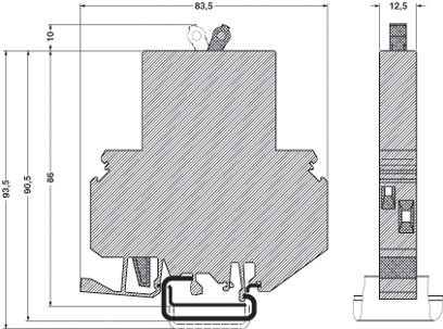 Phoenix contact 914316 TMC 1 F1 200  5,0A Термомагнитный защитный выключатель
