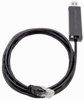 115735 Кабель для программирования XC100/200 , EC4 , EU5C , 2м (EU4A-RJ45-USB-CAB1)