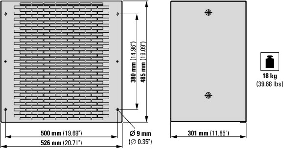 171904 Тормозной резистор, 100 Ом, 6200 Вт (DX-BR100-6K2)
