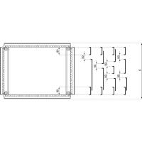 Schneider Electric NSYEC88 ЦЕЛЬНАЯ ПЛАТА КАБ. ВВОДА SF 800x800