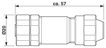 Phoenix contact 1440041 SACC-M12FS-5CON-DM 5-8 SH VA Разъем
