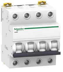 Schneider Electric АВТ. ВЫКЛ.iC60N 4П 4A D (арт.A9F75404)