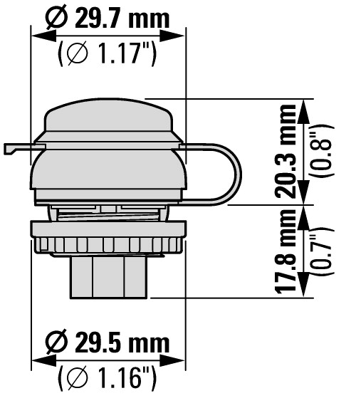 107413 Интерфейс RJ-45 (M22-RJ45-SA)