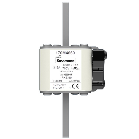 170M4660 Быстрый предохранитель 315A 690V 1FKE/90 AR UC
