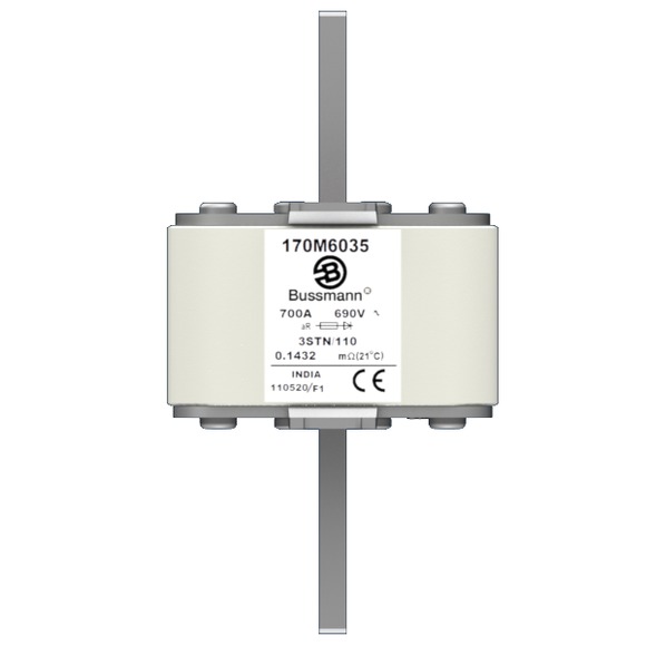 170M6035 Быстрый предохранитель 700A 690V 3STN/110 AR