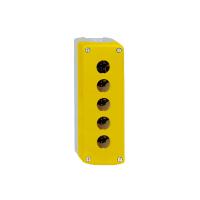 Schneider Electric XALK05 КНОПОЧНЫЙ ПОСТ ЖЕЛТЫЙ 5 КНОПОК ДЛЯ АВАР. ОСТАНОВА