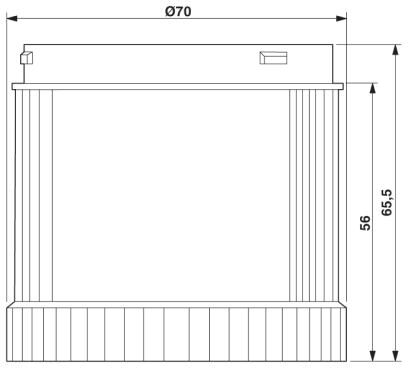 Phoenix contact 2700116 PSD-S OE LED RL RD Оптический элемент