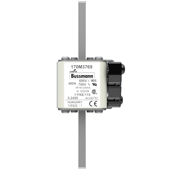 170M3769 Быстрый предохранитель 400A 690V 1*FKE/115 AR UC