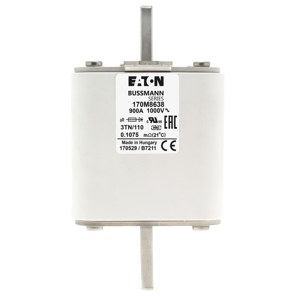 170M8638 Быстрый предохранитель 900A 1000V 3TN/110 AR UR
