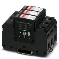 Phoenix contact 2801163 VAL-MS-T1/T2 600DC-PV/2+V Молниеотвод / разрядник для защиты от импульсных перенапряжений типа 1/2