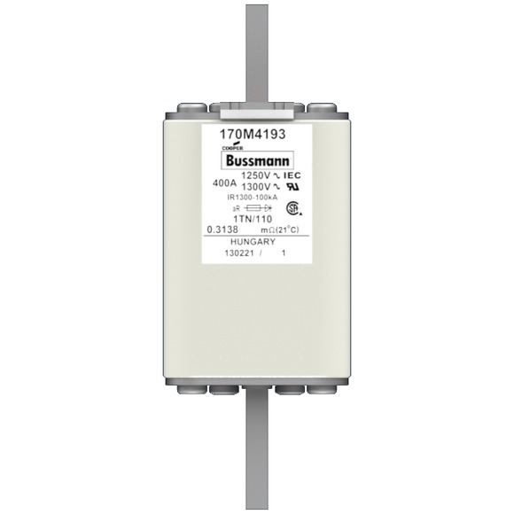 170M4193 Быстрый предохранитель 400A 1250V 1TN/110 AR CU
