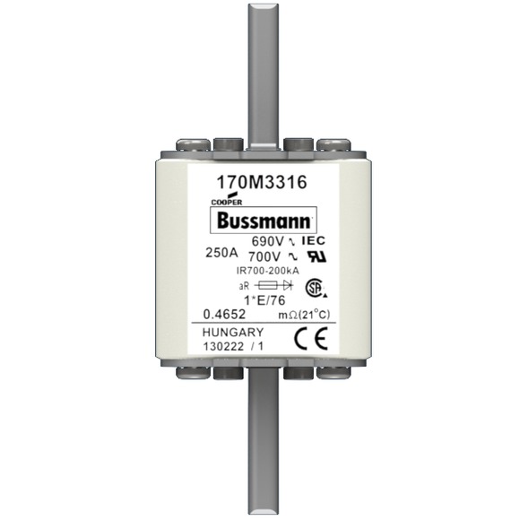 170M3359 Быстрый предохранитель 50A 690V 1*EK/76 AR UC