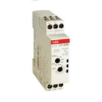 АВВ Реле времени CT-ERD.12 модульное (задержка на включение) 24-48B DC, 24-240B AC (7 временных диапазонов 0,05с...100ч) 1ПК (1SVR500100R0000)