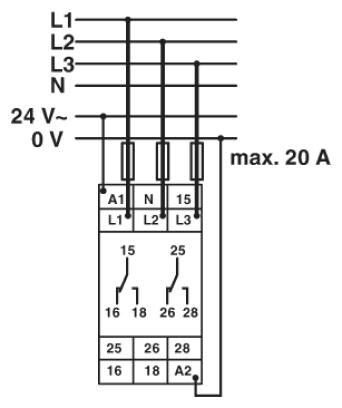 Phoenix contact 2866064 EMD-FL-3V-400 Контрольное реле