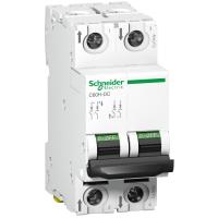 Schneider Electric АВТ. ВЫКЛ.C60H-DC 2П 63А C 500В DC (арт.A9N61539)