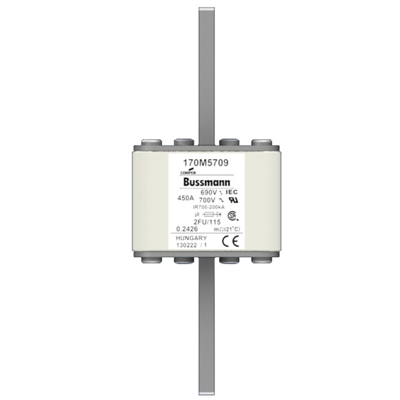 170M5709 Быстрый предохранитель 450A 690V 2FU/115 AR UC