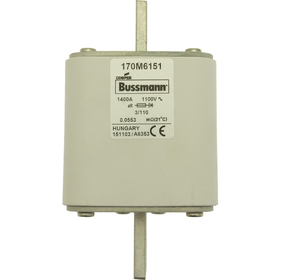170M6151 Быстрый предохранитель 1400A 1100V 3/110 AR