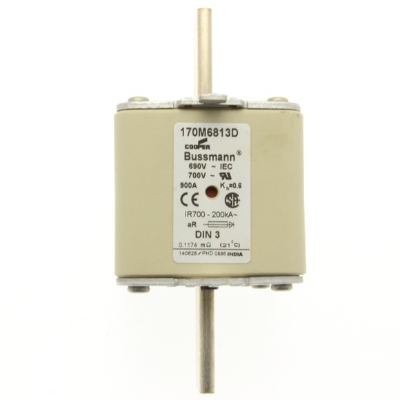 170M6813D Быстрый предохранитель 900A 690V aR DIN 3 HSDNH
