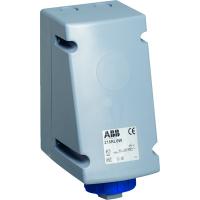 ABB 2CMA168461R1000 Розетка для монтажа на поверхность с подключением шлейфа 216RL1W, 16A, 2P+E, IP67, 1ч
