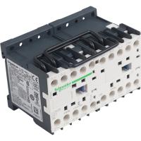КОНТАКТОР РЕВЕРС. K 3P, 9 A, НЗ, 110V 50/60 ГЦ, МЕХ. БЛОКИРЗАЖИМ ПОД ВИНТ