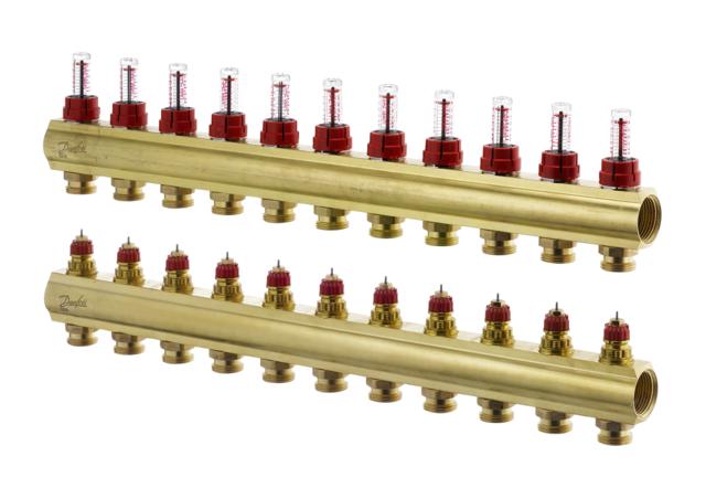 088U0531 Распределительный коллектор типа Danfoss FHF-11F